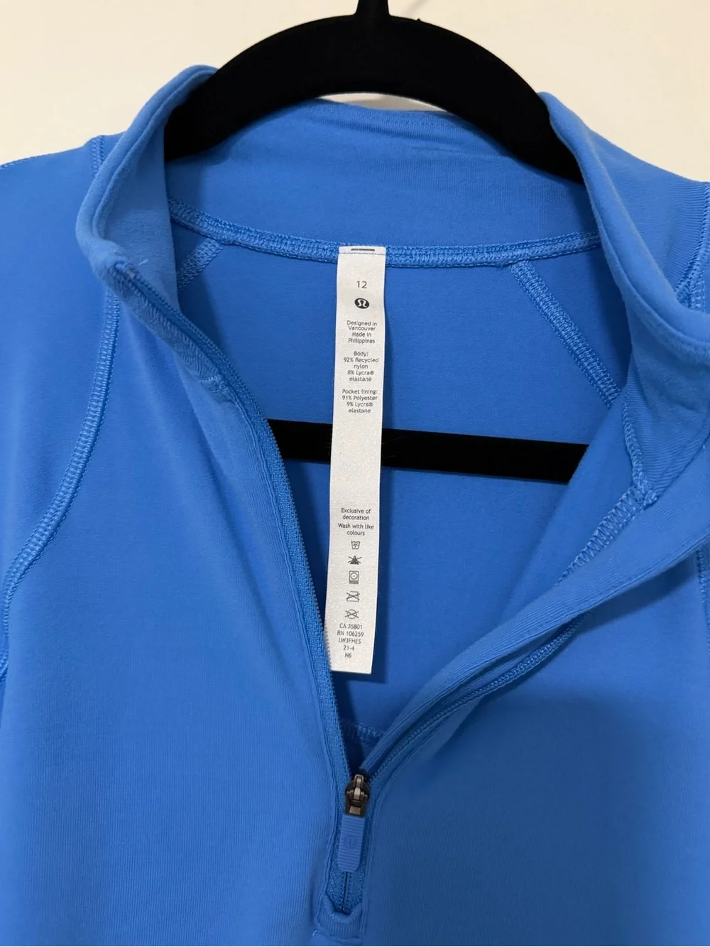 Lululemon Cropped Half-Zip